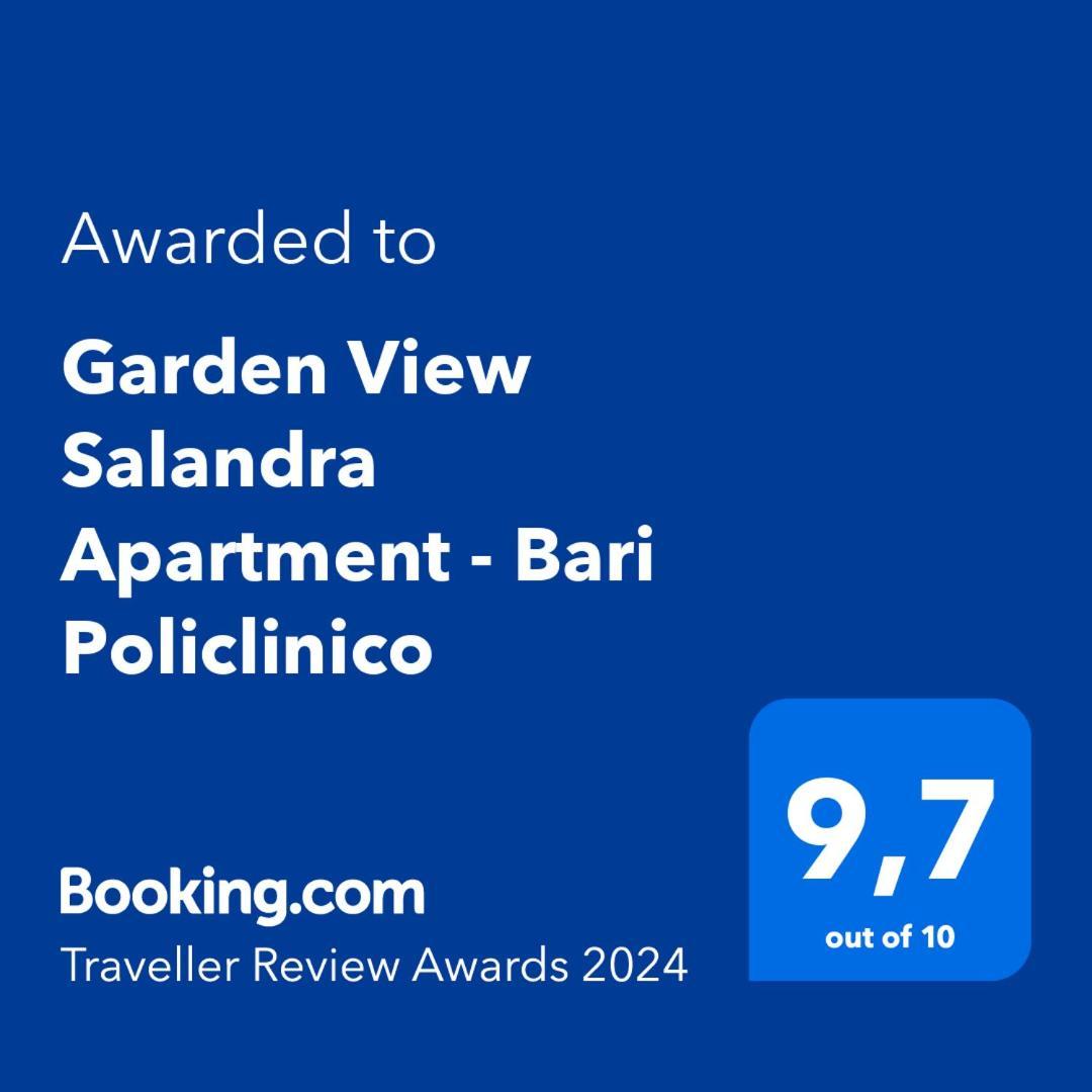 Garden View Salandra Apartment - Bari Policlinico Bagian luar foto